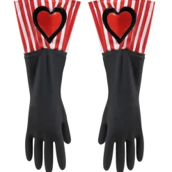 Entretien Du Linge|Gifi Gants de ménage noirs et rouges C'est du Propre