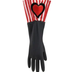 Entretien Du Linge|Gifi Gants de ménage noirs et rouges C'est du Propre