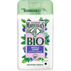 Outlet Gifi Gel douche Le Petit Marseillais myrtille sauvage certifié Bio 250ml