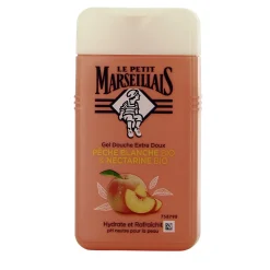 Outlet Gifi Gel douche Le Petit Marseillais Pêche blanche Nectarine 250ml