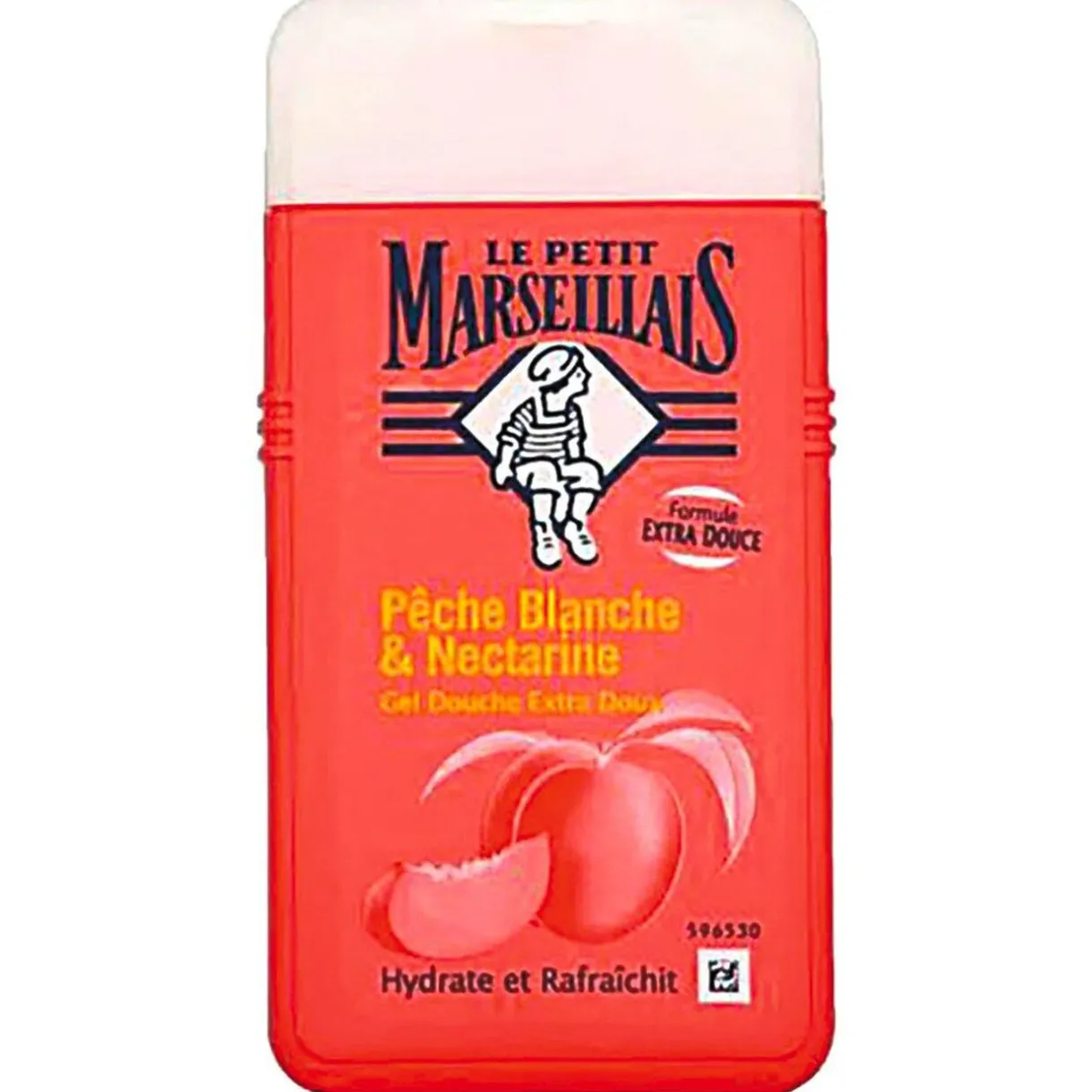 Outlet Gifi Gel douche Petit Marseillais - Pêche blanche nectarine - 2x 400 ml