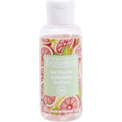 Discount Gifi Gel douche tonifiant Evoluderm Agrumes 100ml