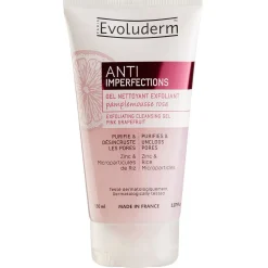 Discount Gifi Gel nettoyant exfoliant Evoluderm anti imperfections 150 ml