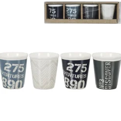 Gobelet à expresso 7cl x4^Gifi Clearance