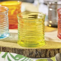 Gobelet conserve verre jaune 30 cl^Gifi New