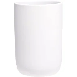 Outlet Gifi Gobelet céramique blanc Ø6,8xH10cm