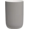 New Gifi Gobelet céramique gris intérieur blanc Ø6,8xH10cm