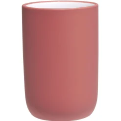 Best Gifi Gobelet céramique rouge intérieur blanc Ø6,8xH10cm