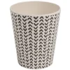 Gobelet décor géométrique noir et blanc^Gifi Hot