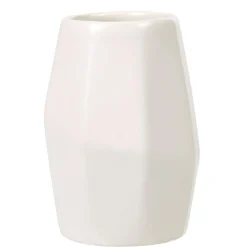 Sale Gifi Gobelet de salle de bain forme diamant blanc