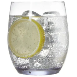 Gobelet en cristallin transparent fond bleu30 cl x4^Gifi Hot