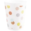 Gobelet en plastique décor pois multicolore^Gifi New