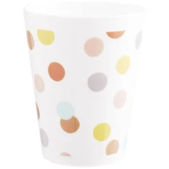 Gobelet en plastique décor pois multicolore^Gifi New