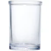 Clearance Gifi Gobelet en verre transparent bleu Ø7,5xH10,5cm
