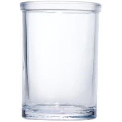 Clearance Gifi Gobelet en verre transparent bleu Ø7,5xH10,5cm