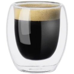 Gobelet expresso double paroi verre 10 cl x6^Gifi
