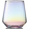 Gobelet iridescent en verre 49 cl x4^Gifi Sale