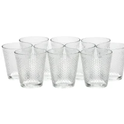 Gobelet Milano en verre 25 cl x10^Gifi Online