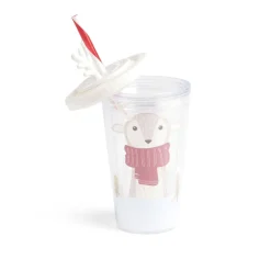 Gobelet paille Noël 470ml - 2 modèles^Gifi