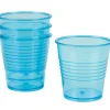 Gobelet plastique bleu x4^Gifi New