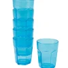 Gobelet plastique bleu x6^Gifi Online