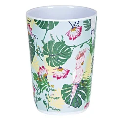 Gobelet plastique motif tropical^Gifi Clearance