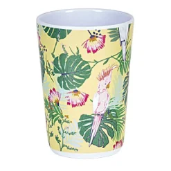 Gobelet plastique motif tropical^Gifi Clearance