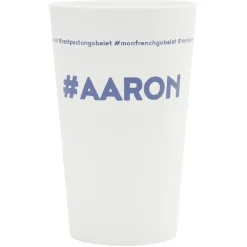 Gobelet plastique prénom #AARON 33cl^Gifi Outlet