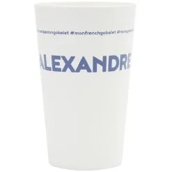 Gobelet plastique prénom #ALEXANDRE 33cl^Gifi Hot