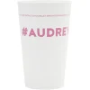 Gobelet plastique prénom #AUDREY 33cl^Gifi