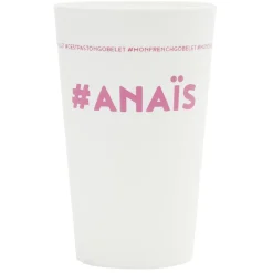 Gobelet plastique prénom #ANAÏS 33cl^Gifi