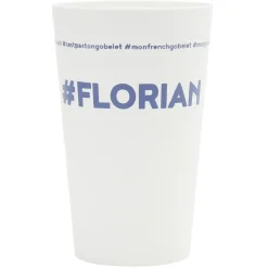 Gobelet plastique prénom #FLORIAN 33cl^Gifi Online
