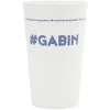 Gobelet plastique prénom #GABIN 33cl^Gifi Hot