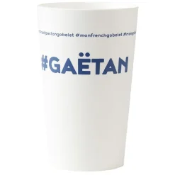 Gobelet plastique prénom #GAËTAN 33 cl^Gifi Clearance