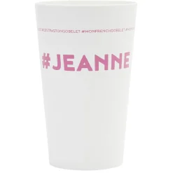 Gobelet plastique prénom #JEANNE 33cl^Gifi Outlet