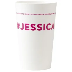 Gobelet plastique prénom #JESSICA 33 cl^Gifi Hot