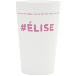Gobelet plastique prénom #ÉLISE 33cl^Gifi Online