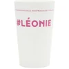 Gobelet plastique prénom #LÉONIE 33cl^Gifi Sale