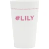 Gobelet plastique prénom #LILY 33cl^Gifi