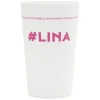 Gobelet plastique prénom #LINA 33cl^Gifi Hot