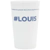 Gobelet plastique prénom #LOUIS 33cl^Gifi Best