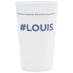 Gobelet plastique prénom #LOUIS 33cl^Gifi Best
