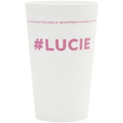 Gobelet plastique prénom #LUCIE 33cl^Gifi Sale