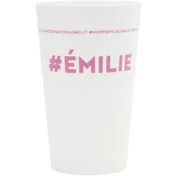 Gobelet plastique prénom #ÉMILIE 33cl^Gifi Outlet