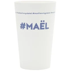 Gobelet plastique prénom #MAËL 33cl^Gifi Hot