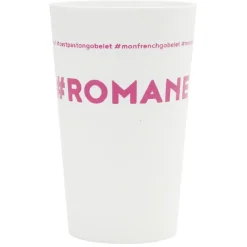 Gobelet plastique prénom #ROMANE 33cl^Gifi Hot