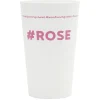 Gobelet plastique prénom #ROSE 33cl^Gifi Outlet