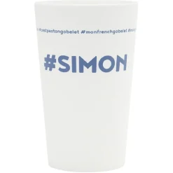 Gobelet plastique prénom #SIMON 33cl^Gifi