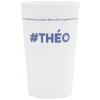 Gobelet plastique prénom #THÉO 33cl^Gifi Discount