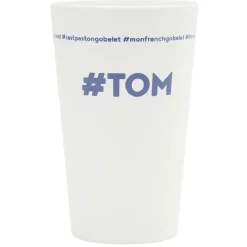 Gobelet plastique prénom #TOM 33cl^Gifi